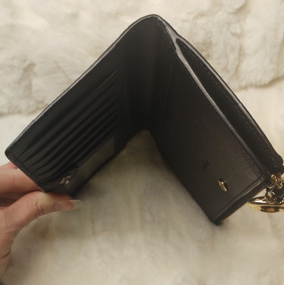 SOLD Coach Long Bifold Snap Charm Wallet Limited Edition - Picture 3 of 8